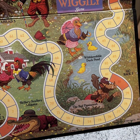 Vintage The Uncle Wiggily Rabbit 1988 Kids Board Game Manual 80s Retro Gift - Picture 6 of 14